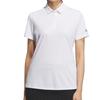 adidas Solid Color Short Sleeve Golf Shirt Women Tops JN0697