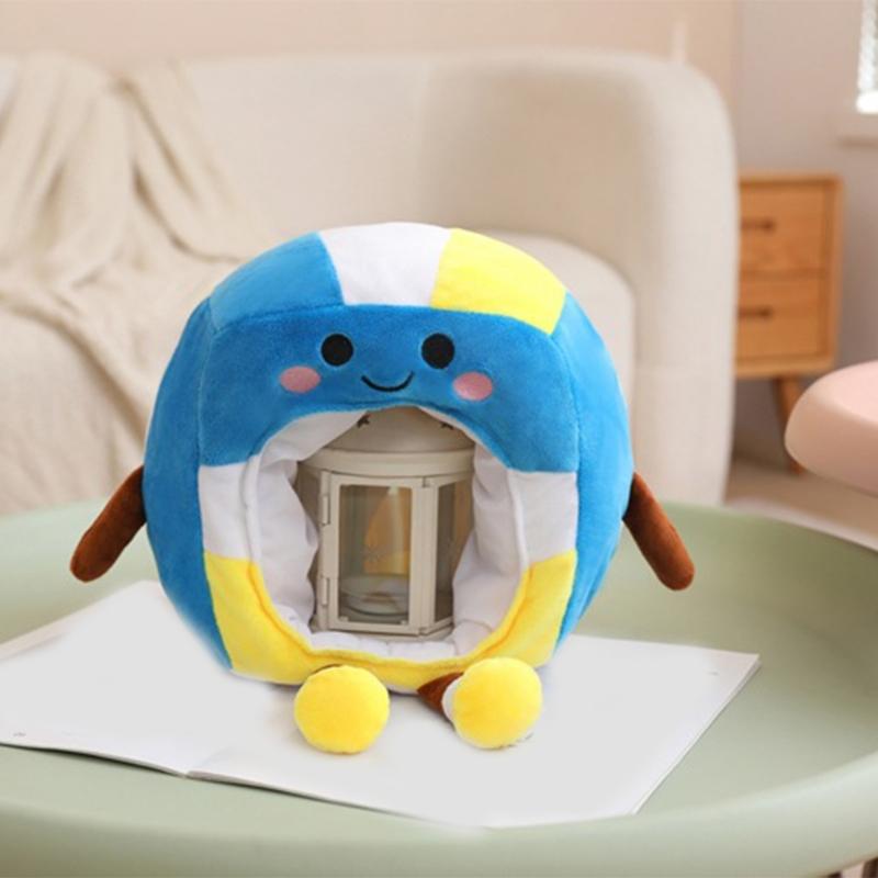 Breathable Cotton Full Coverage Costume Cap Adjustable Strap Perfect For Volleyball Fans Cheering Performances