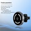 15W MagSafe Wireless Car Charger with Ambient Light for Navigation