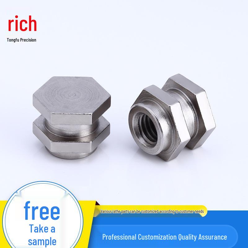 Custom Stainless Steel Nuts, Lathe Pins, and Fasteners