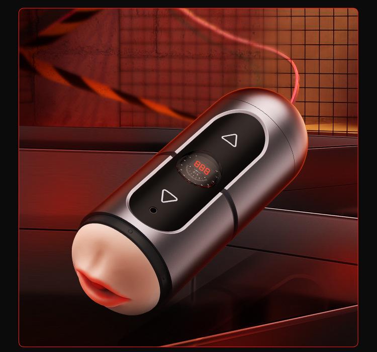 Mystery Ji Savior X Male Masturbator with Vibration and Mouth Simulation