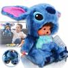 20 Cm Monchhichi Disney Stitch Plush Doll Kawaii Prezent