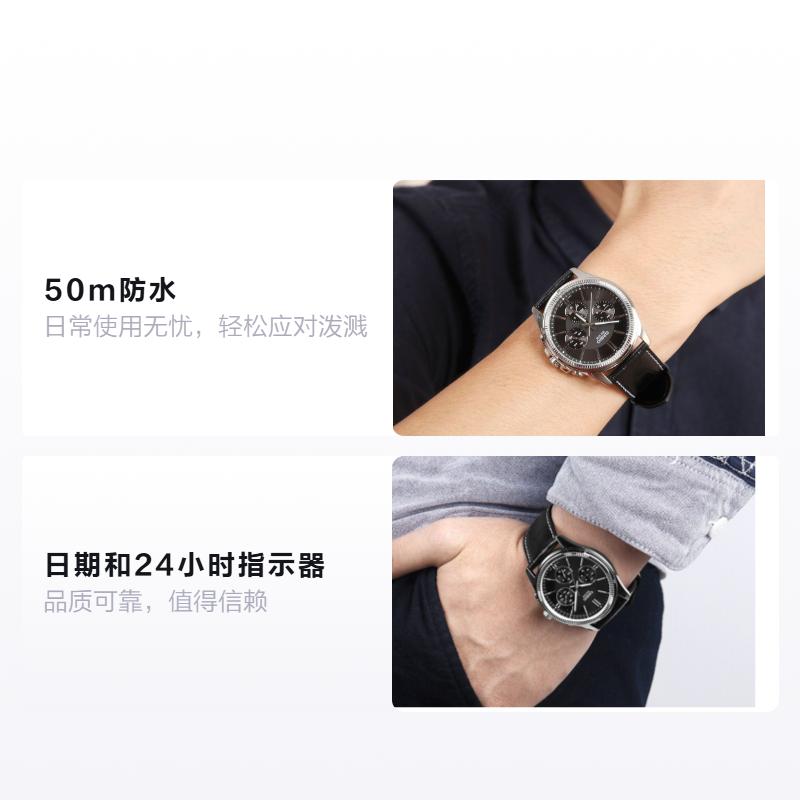 Casio STANDARD Series DRESS Series Simple Fashion Casual Business Quartz Movement Leather Strap Japanese and Korean Watch Men's MTP-1375L-1AV