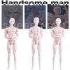 Male Body Boy Doll Head 35cm 13.78 Inch Man Dolls 1/6 BJD Boy Body For Children Birthday Gifts