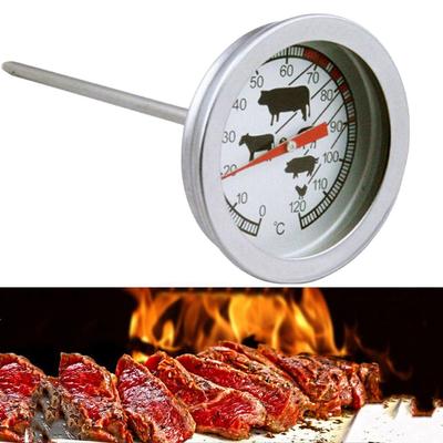 Termometro resistente al calore in acciaio inox per barbecue