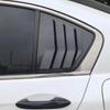 For Honda Accord 8th Sedan 2008-2013 ABS Plastic Rear Window Quarter Louver Scoop Cover Side Vent Trim Car Adhesive Accessories