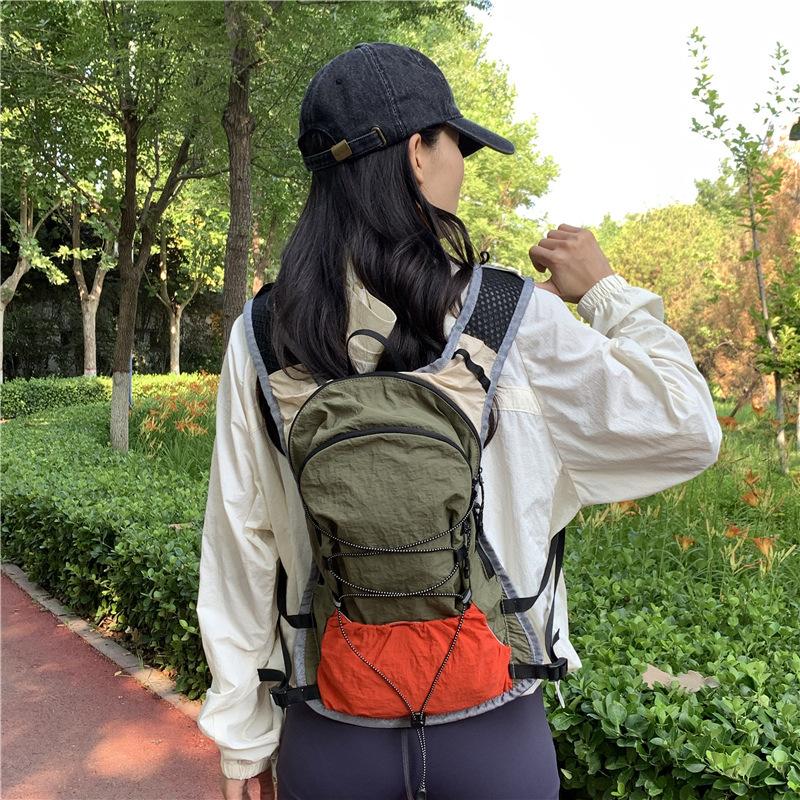 Schoolbag Functional Wind Backpack Men and Women 1011 New Lightweight Travel Backpack Lightweight Waterproof Mountaineering Bag Outdoor Socks Puppet