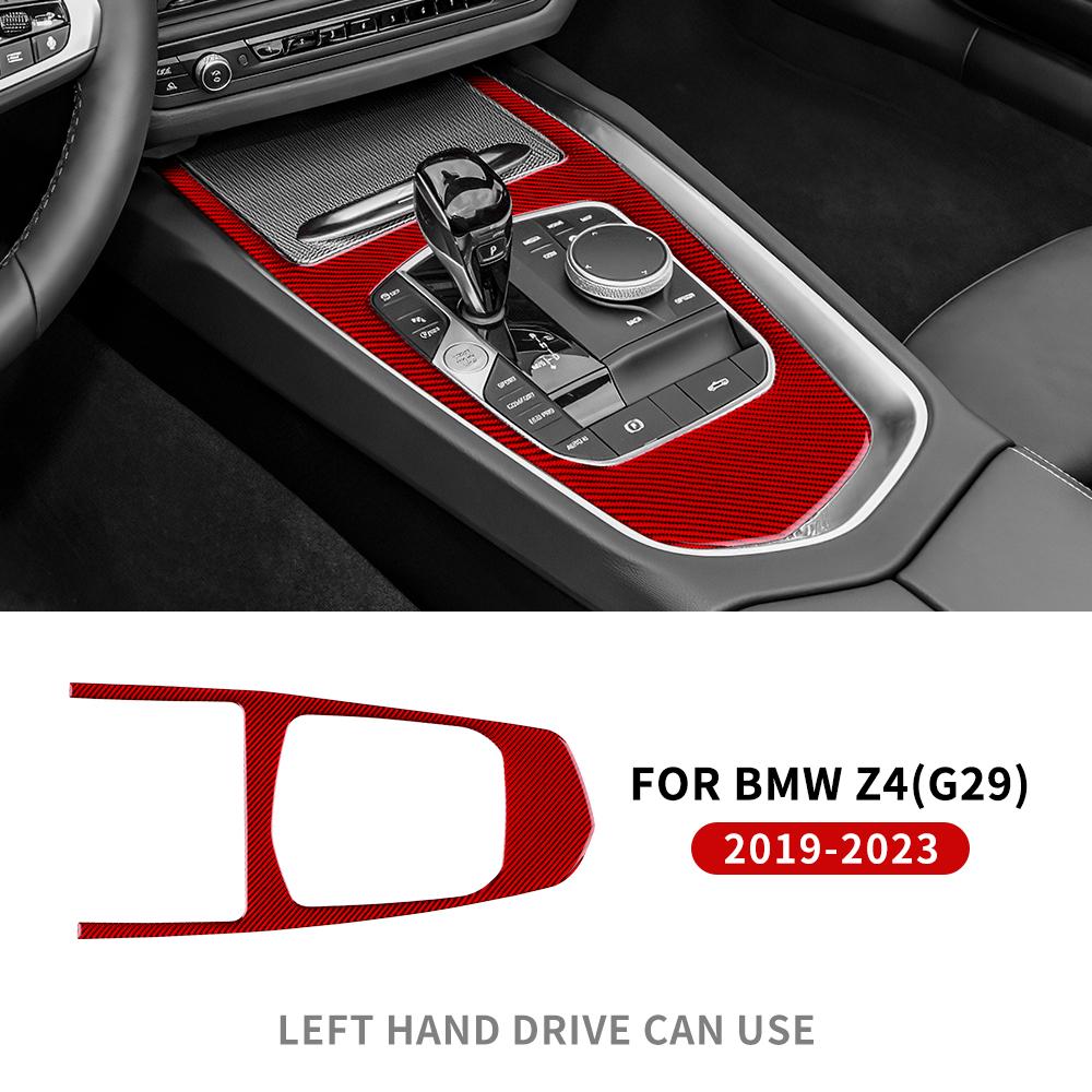 Carbon Fiber Switch Cover Trim for BMW Z4 G29 2019-2023 Interior Accessories