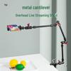 Multi-Functional Metal Crab Claw Camera Tripod with Magic Arm for Mobile Live Streaming and Photography