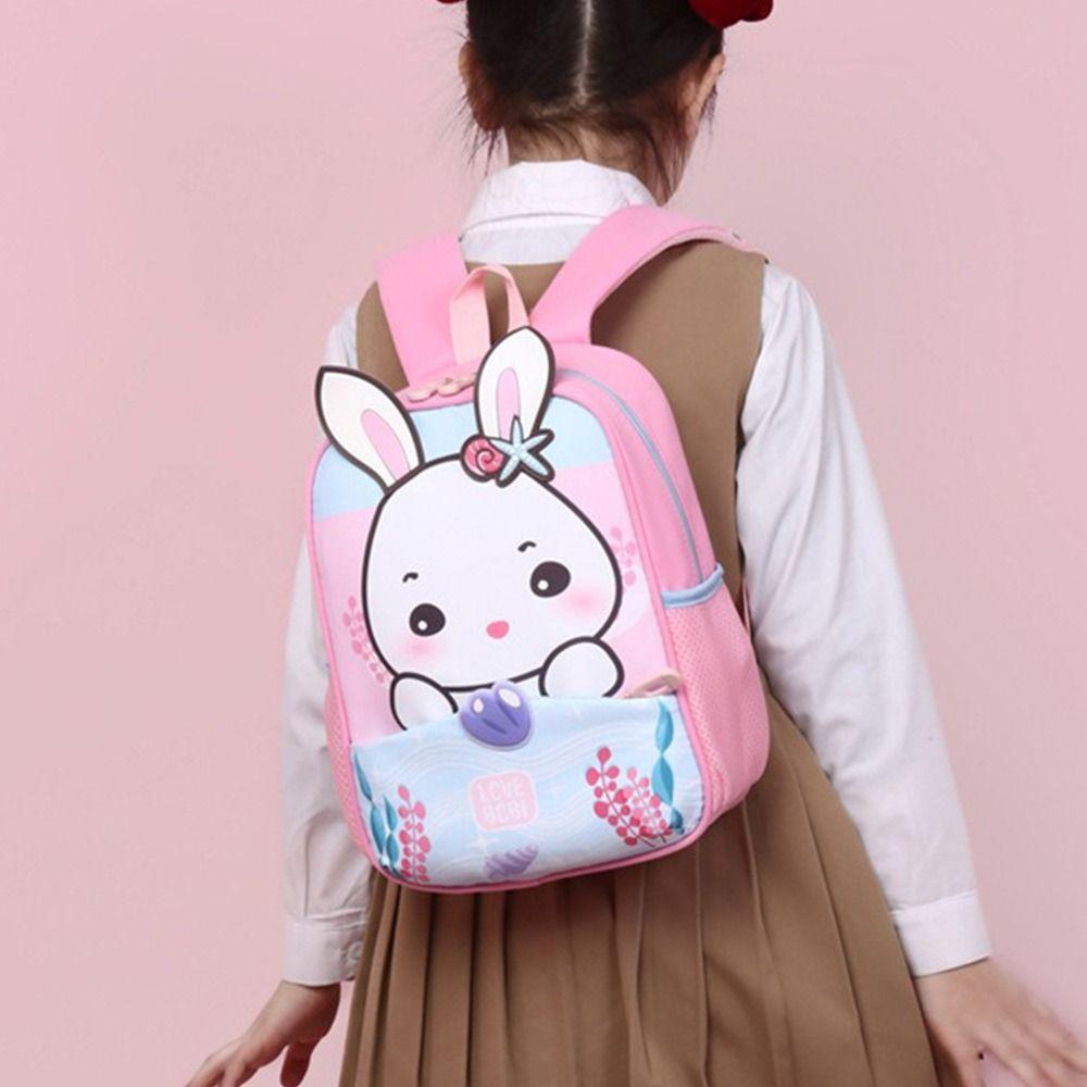 New Capybara/Rabbit Capybara Backpack Large Capacity Multi-pocket School Bag Bookbags School Office