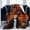 Bungou Stray Dogs Nakajima Atsushi Serie TV Chuuya Nakahara Coperta di Flanella Morbida Calda Accogliente Leggera per Bambini Adulti