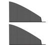 Car Sunshade Sunscreen Heat Insulation Curtain Front Windshield Cover Car Sunshade Sunshade Window Sun Block Front Gear