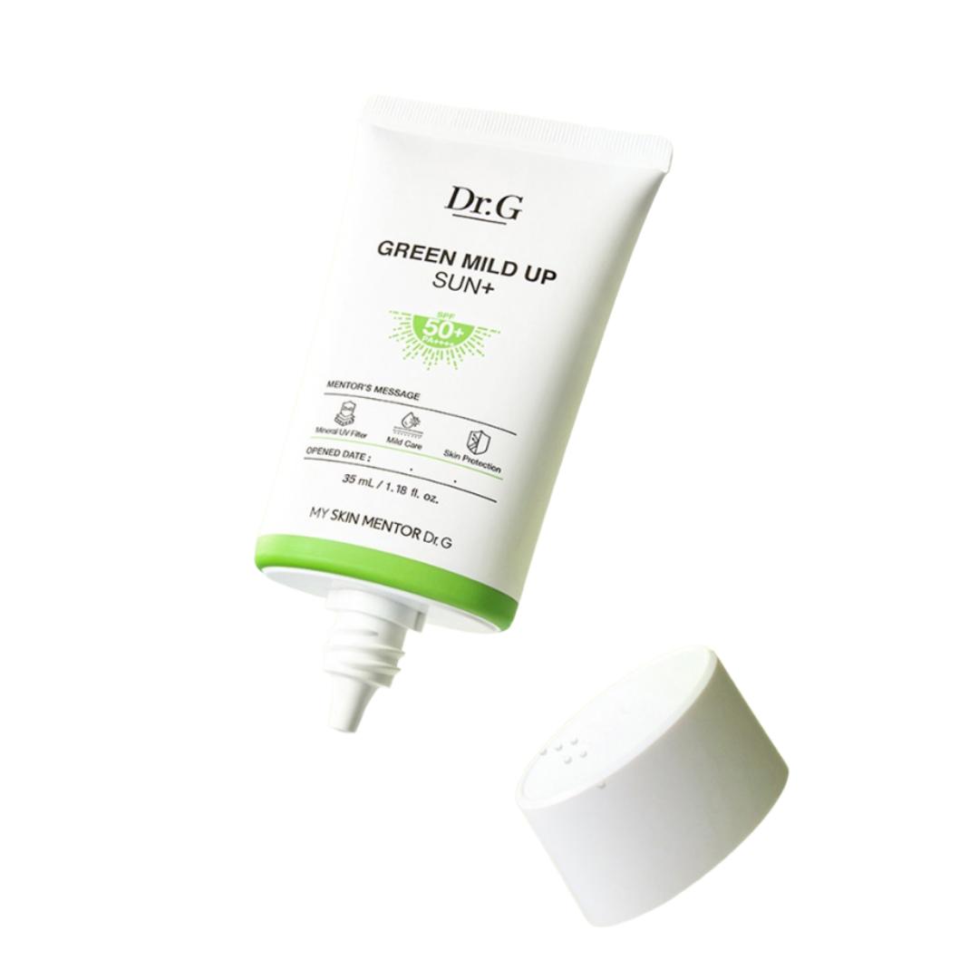 Dr.G Green Mild Up Plus Sunscreen SPF50+ PA++++ Mineral Tone-Up UV Protection 35ml