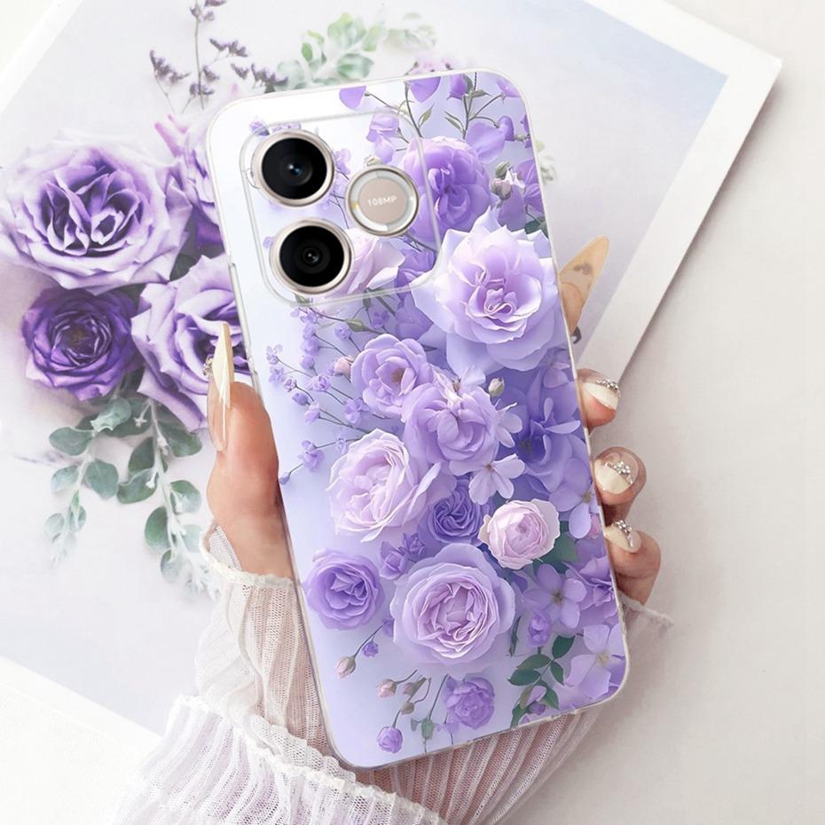 Cute Printing Phone Case For Honor 600 Lite 5G Soft Silicone TPU Cases For Honor600 600Lite Covers Bumpers