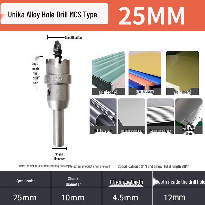 

OIMG Unika Stainless Steel Hole Saw