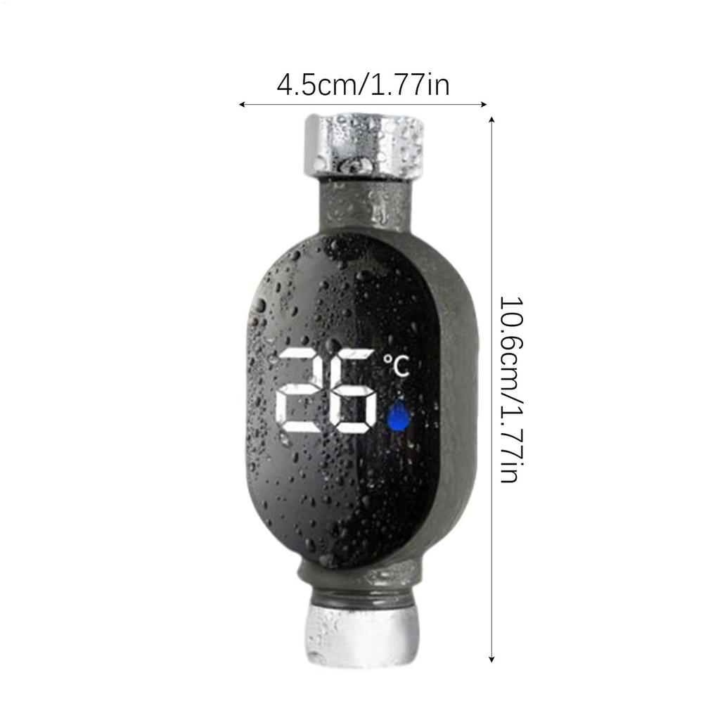 Shower Temperature Gauge Led Digital Display Baby Bath Water Temperature Gauge Waterproof Smart Monitor For Bath Bathroom