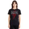 AC/DC Unisex Adult Plaid Bolt T-Shirt