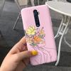 Cute Printed Phone Case For OPPO Reno2 Case Liquid Silicone Soft TPU Back Cover For Oppo Reno2 F / Z Reno 2 2F 2Z Cases Bumper