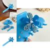 Chic Acetate Hair Claw Clip Adorned With Stylish Floral Embellishments And Rhinestones