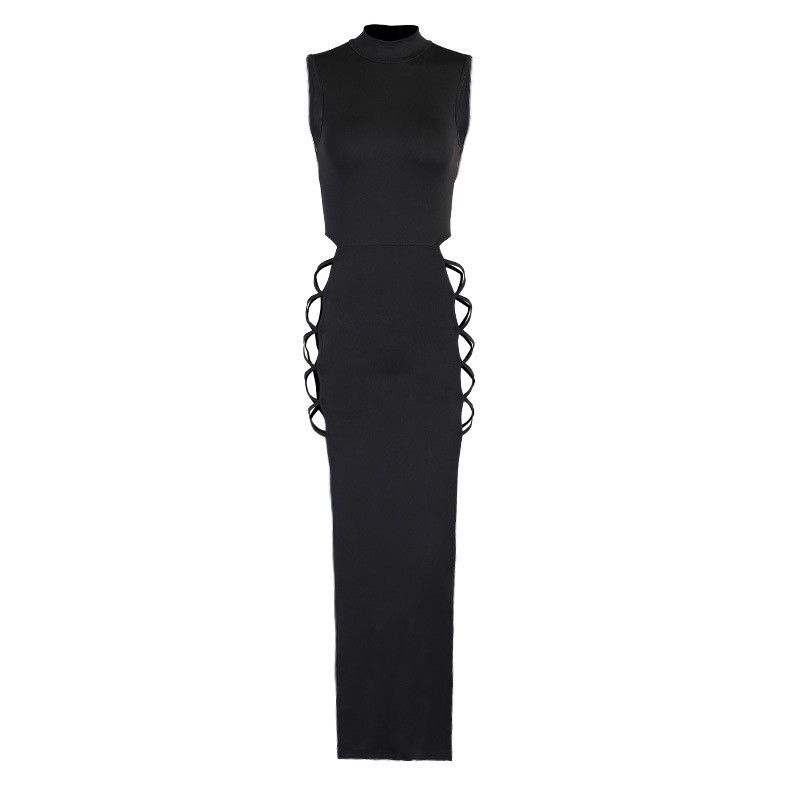 Fashion Beach Summer New Arrival Sexy Vest Bandage Dress Sy21006pf Sexy High Split Bandage Dress Children