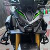 A16P-Motorcycle Front Spoiler Wind Wing Cover For Kawasaki Z900 Z900SE 2025 Aerodynamic Front Lip Winglets Fairing
