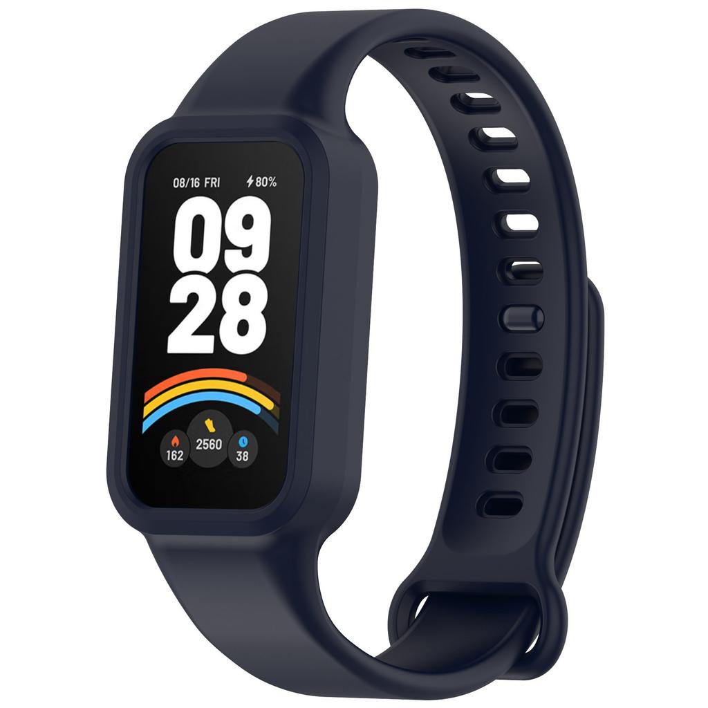 Silicone Original Strap for Xiaomi Band 9 Active Replacement Integrated wristband for Redmi Band 3 Smart Watch Bracelet Correa