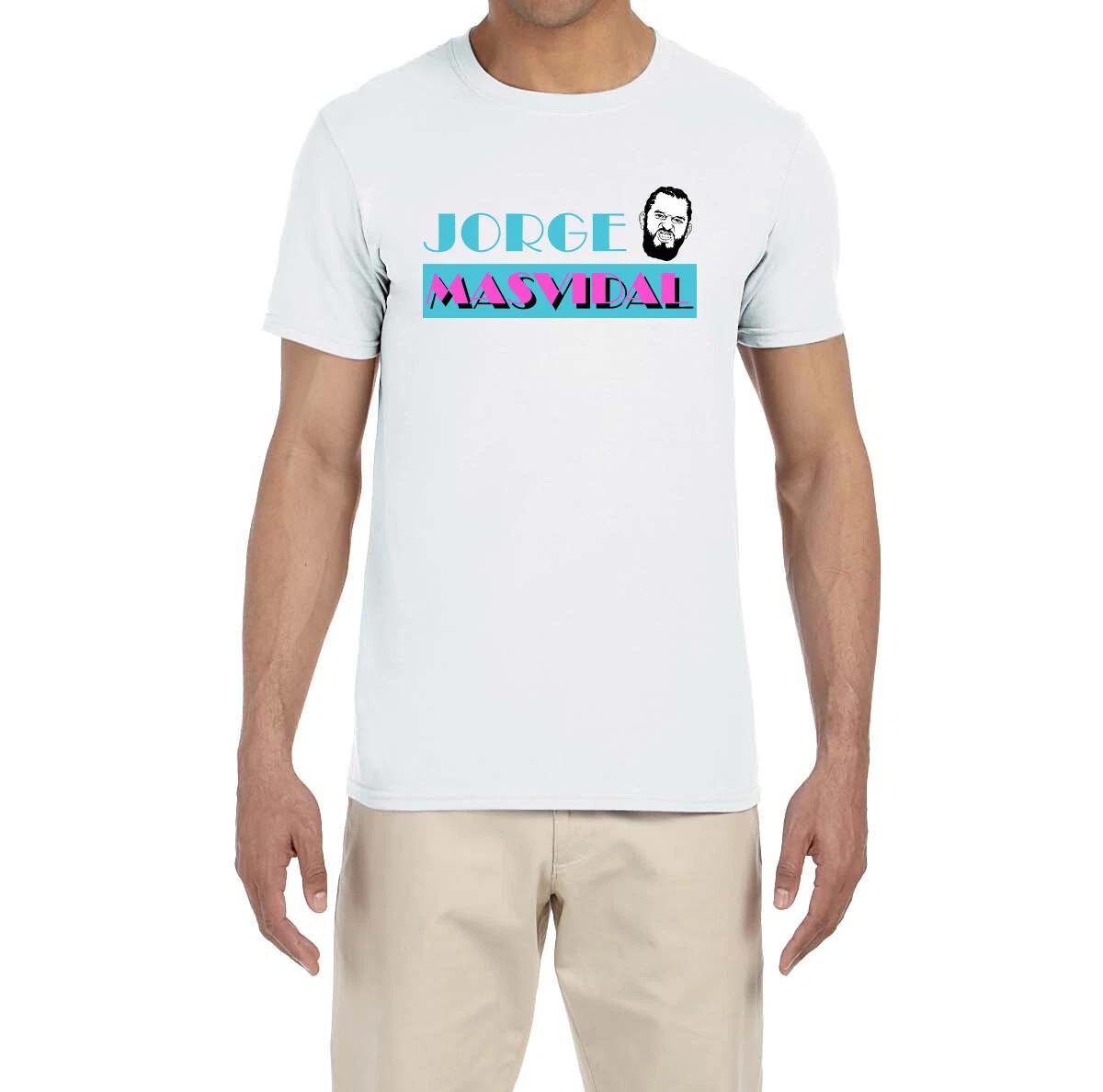 Jorge Masvidal Vice City Logo T-Shirt M