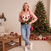 Unisex Funny Cute Casual Round Neck Christmas Sweater