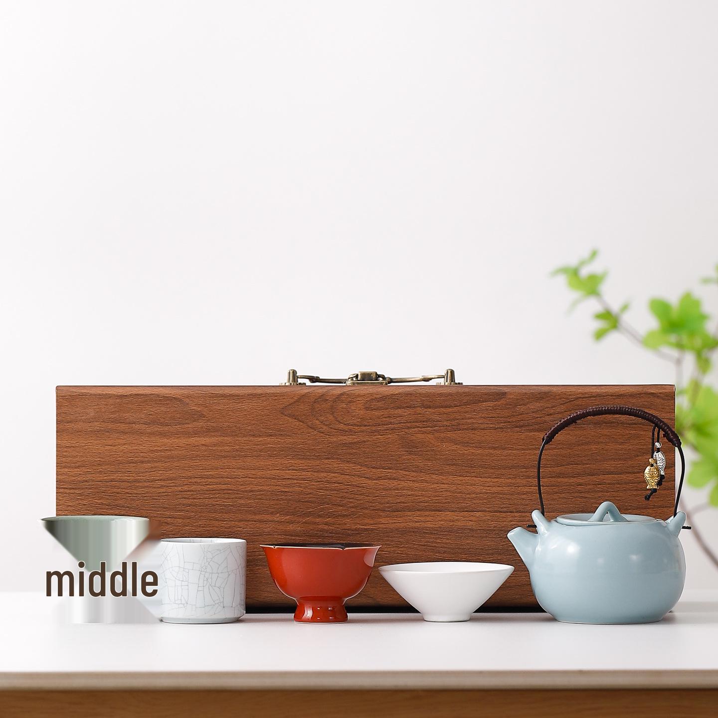 Forbidden City Cultural Tea Set - Client Souvenir & Business Meeting Gift