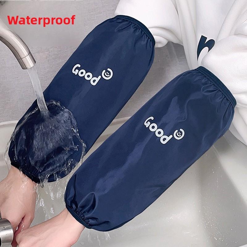 Lange Vanntette Tegneserie Oljebestandige Armermer Kjøkken Forhindrer Flekker Vinter