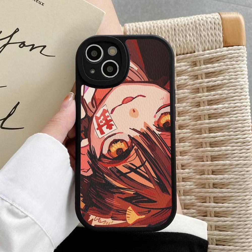 T-Toilet-bound H-Hanako-kun Phone Case Hard Leather For IPhone 16 15 14 13 12 Mini 11 14 Pro Max Xs X Xr 7 8 Plus Fundas