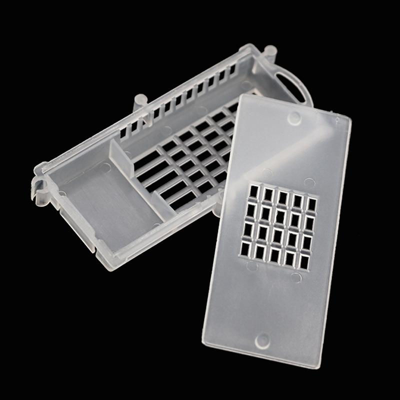 200 Pcs Queen Bee Transport Cages Beekeeping Equipment Queen House Beehive White Transparent Queen Bee Cage