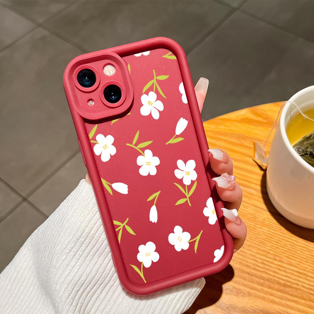 Soft Silicone Phone Casing Full Cover Camera Shockproof Protection Case for Samsung Xiaomi Redmi Poco