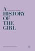 The A History of the Girl : Formation, Education and Identity Book