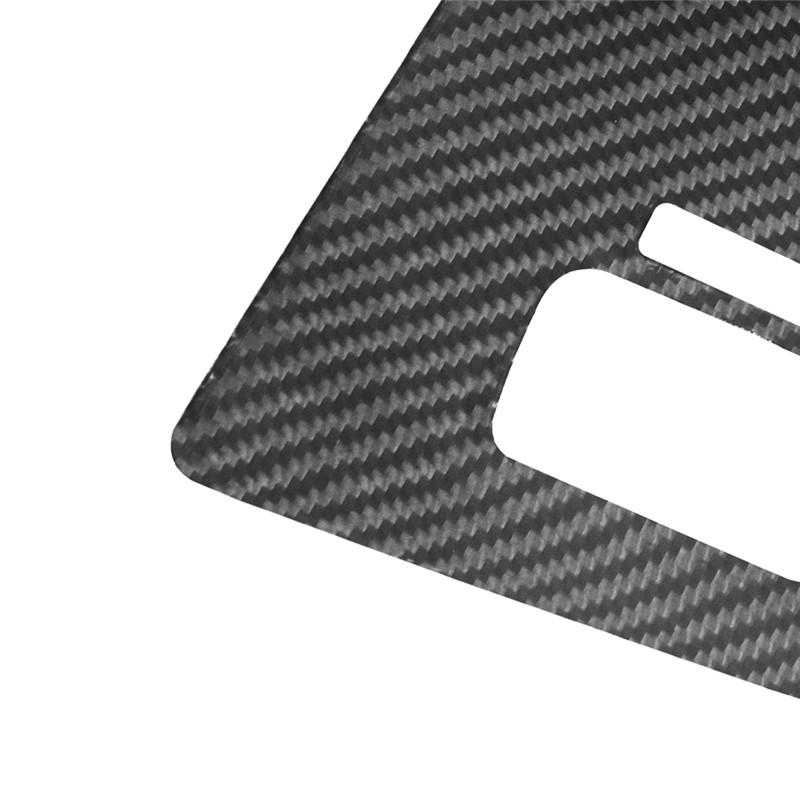 Carbon Fiber Car Fuse Box Cover Trim Sticker For Kia Cadenza 2014 2015 2016 Car Interior Accessories