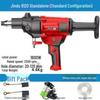 Jindu High-Power Handheld Wet/Dry Diamond Core Drill with Desktop Stand for Concrete & AC Hole Drilling