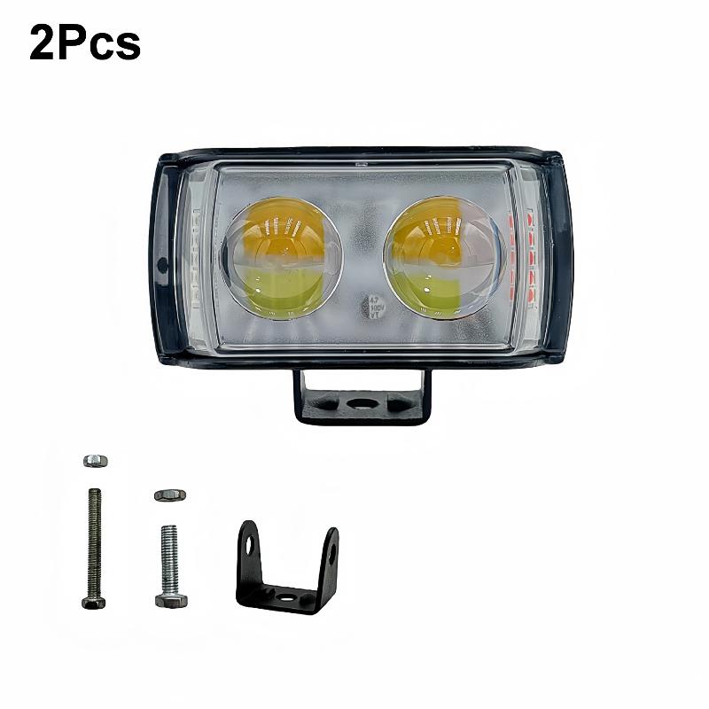 Motorrad LED Blinker Fahrlicht Nebelscheinwerfer Zusatzscheinwerfer 4 Farben Licht Für Atv Suv Utv Motorrad Zubehör Licht