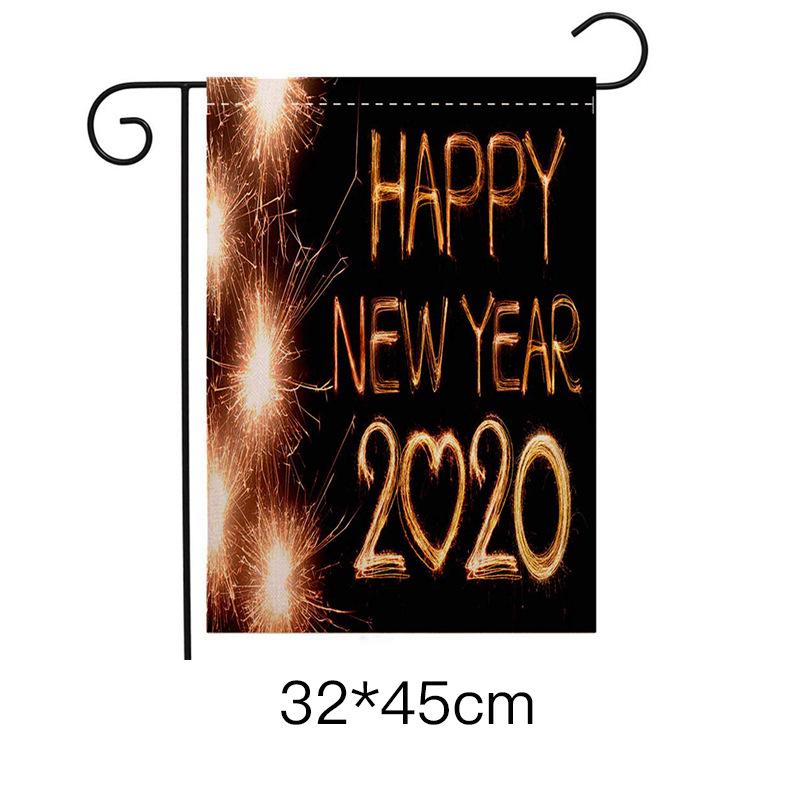 In-Stock Clearance: Happy New Year Garden Flag Sale