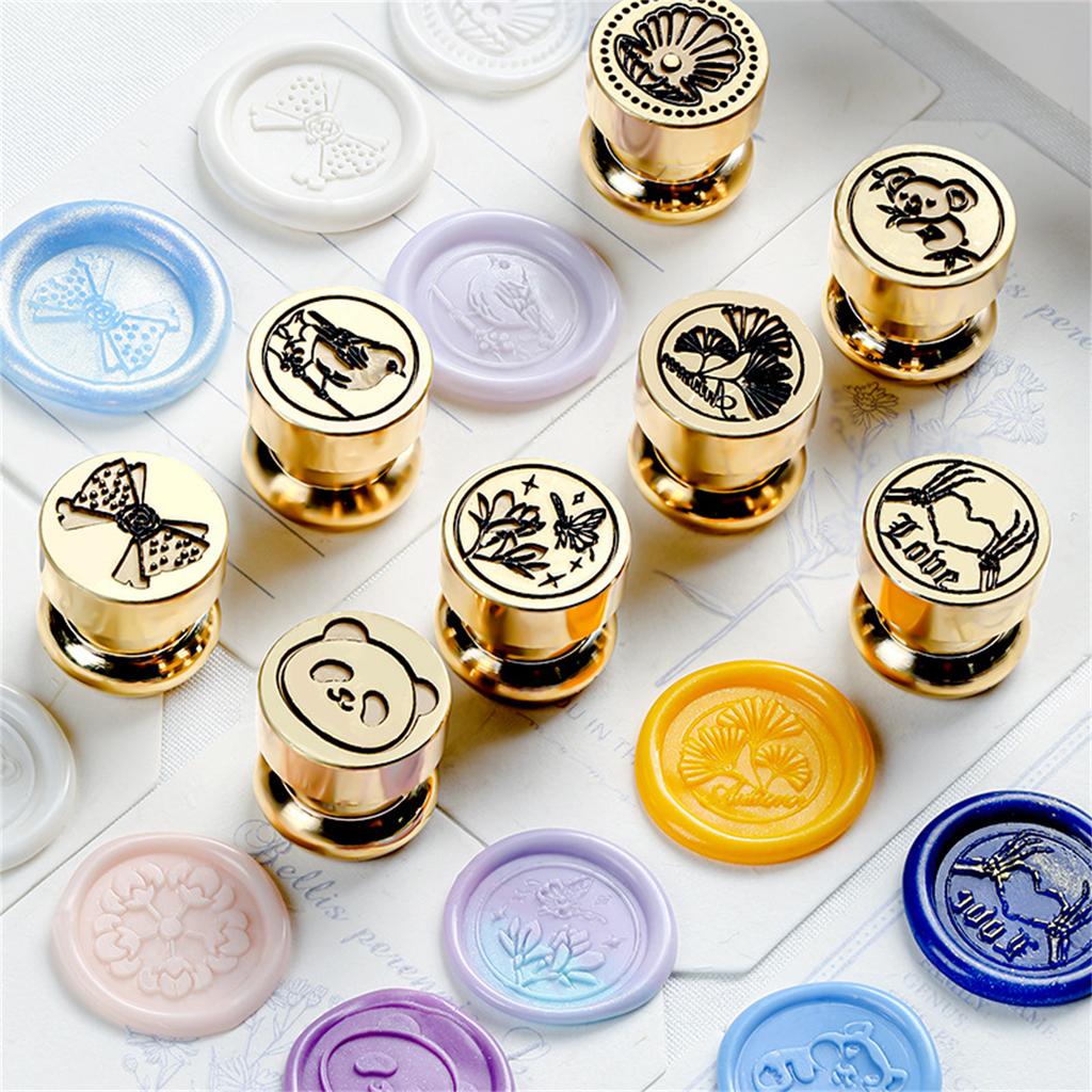 Seal Wax Stamps Head Zinc Alloy New Pattern For DIY Sealling Wax Stamp Scrapbooking Envelope Invitation Gifts Crafts