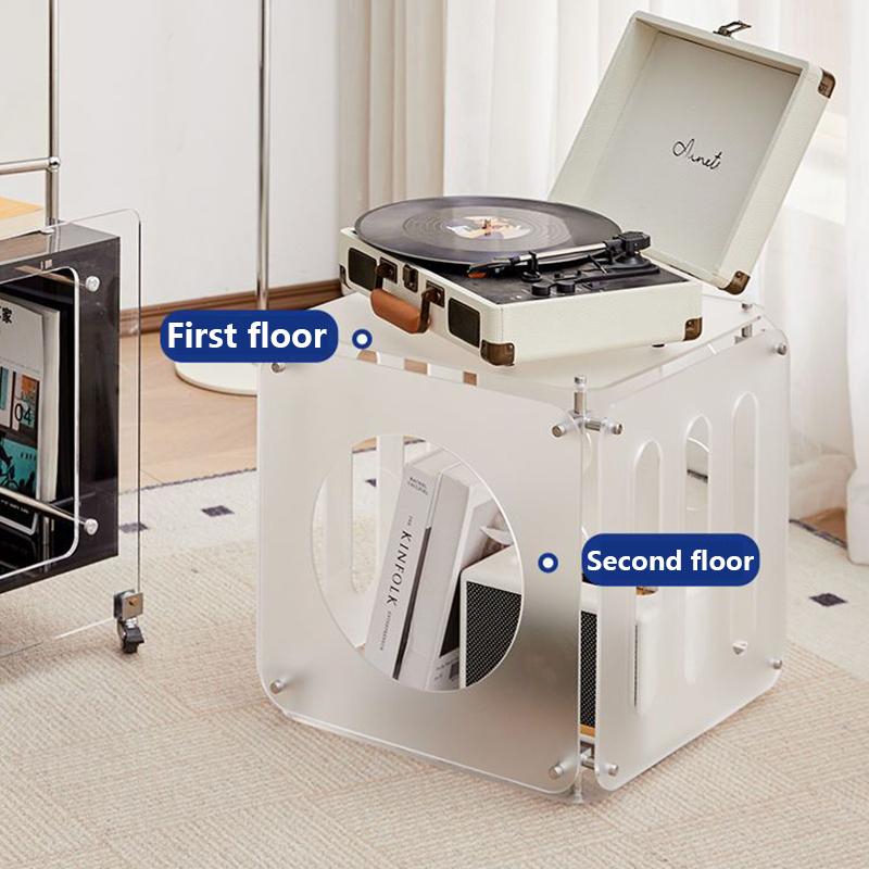 Acrylic Coffee Table Modern Living Room Removable Tee Table Creative Cat's Nest Design Desk Nordic Luxury Home Furniture Tables