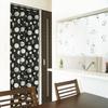 Noren Kobo Accordion Curtain Snoopy Monotone Dot SNOOPY PEANUTS Free Cut 96 X Length 95748 (Width 200cm)