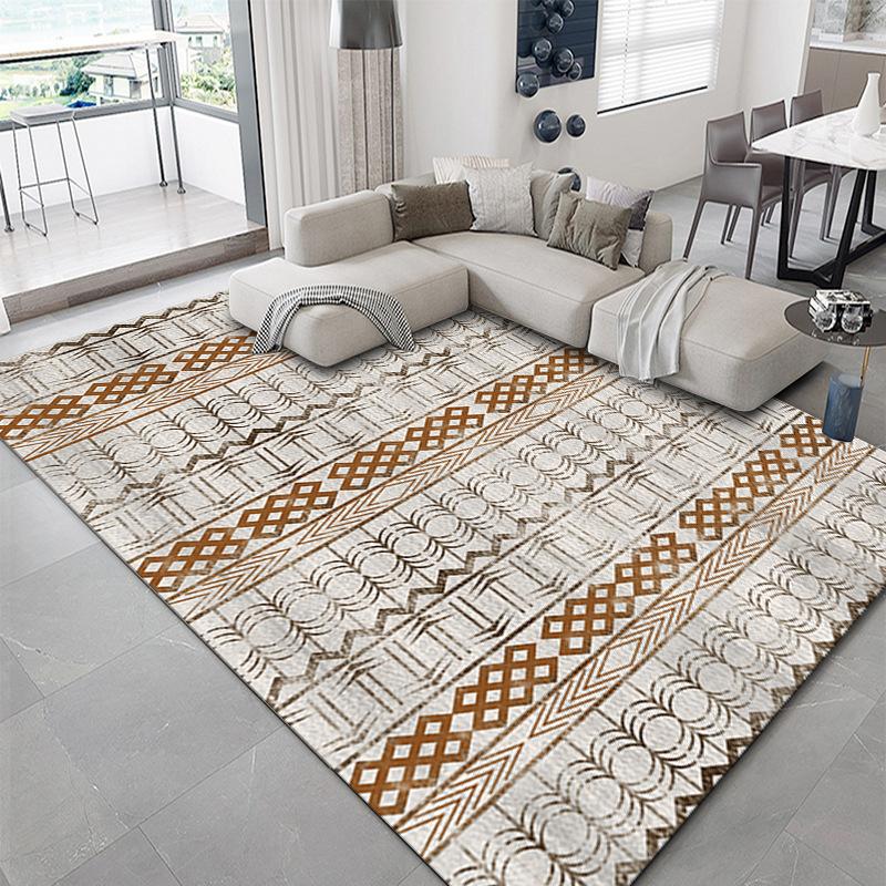 Geometrický Koberec do Obývacího Pokoje Domácí Ložnice Pracovna Kancelářský Koberec Homestay Hotel Dekorativní Koberec