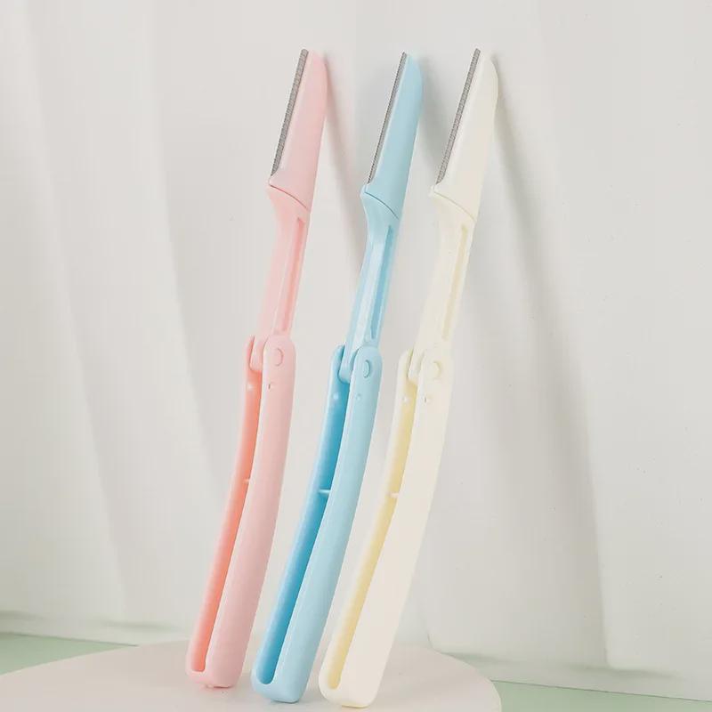 Fudiya Foldable Eyebrow Trimmer Set: Safe for Beginners, Unisex Blade for Perfect Shaping
