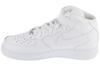 Nike Air Force 1 Mid 07, Mens White Sneakers