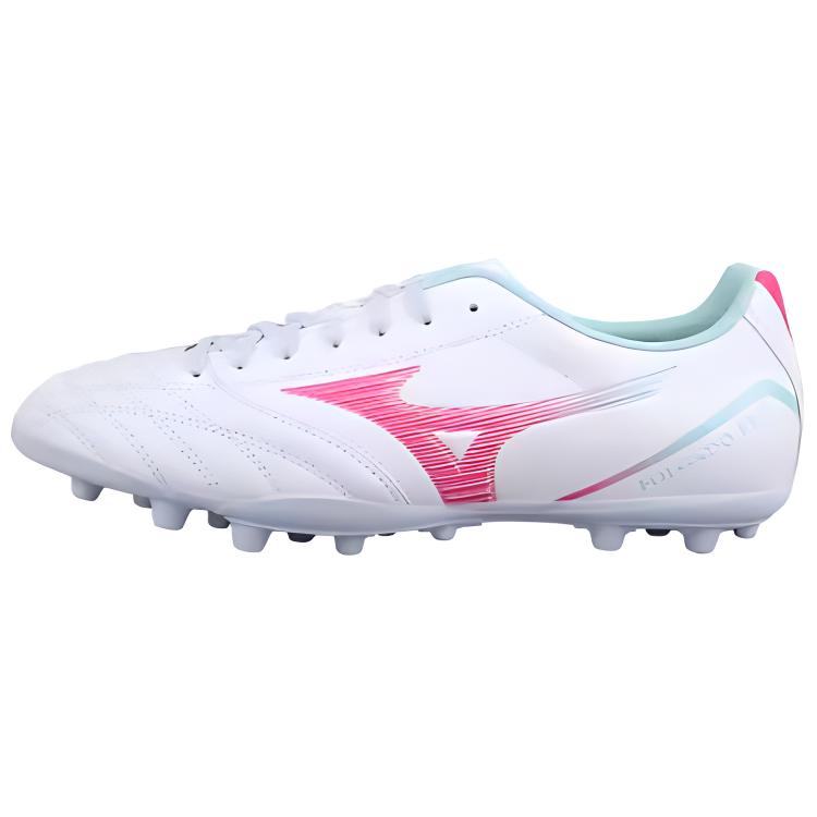 

Mizuno Удобные облегающие AG (Резиновые короткие шипы) Нескользящие Прочные Футбольные Бутсы Мужские Футбольные Бутсы Бело-Розовые P1GA249330 38.5