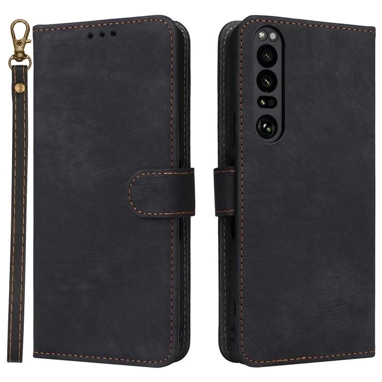 

For Sony Xperia 1 III 5G Case Wallet Flip Leather Phone Cover RFID Blocking Protection