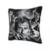 Johnny Hallyday Rock Star Pillow Case Kawaii Pillow Cover Polyester Design Cushion Cover Pillowcases For Sofa Home Decorative
