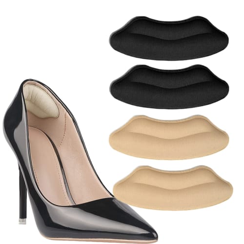Heel Pads, Prevent Blisters, Pumps, Heel Slip-Off Prevention, Anti-Shoe Pads, Sneakers, Prevent Heel Wear, Adjust Shoe Size, Prevent Slip-On Insoles,
