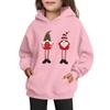 Sweatshirts For Teen Girls Hoodies Long Sleeve Drawstring Pullover Cute Printed Oversized Hoodie Christmas