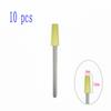 6pcs/10pcs Silicone Rubber Dental Polishing Polisher Grinders Nail Drill Bits for Electric Manicure 2.35mm Shank